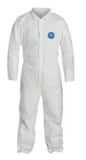 Dupont Protective Apparel Tyvek® 400 Coveralls with Open Wrists /Ankles and  Zip Front , Size Large (Case of 25) DTY120SWHLG002500 at Pollardwater