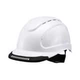 Radians Hypeman Type I Class G & E Vented Cap Style Hard Hat with 6-Point Ratchet Suspension in Ice RRHH6VICE at Pollardwater