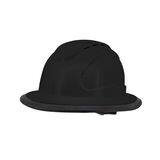 Radians The Judge Type I Class C Vented Full Brim Hard Hat with 6-Point Ratchet Suspension in Black RRHJ6VBLACK at Pollardwater