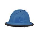 Radians The Judge Type I Class C Vented Full Brim Hard Hat with 6-Point Ratchet Suspension in Blue RRHJ6VBLUE at Pollardwater