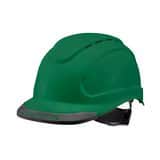 Radians Hypeman Type I Class G & E Vented Cap Style Hard Hat with 6-Point Ratchet Suspension in Green RRHH6VGREEN at Pollardwater