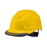 Radians Hypeman Type I Class G & E Cap Style Hard Hat with 6-Point Ratchet Suspension in Yellow RRHH6YELLOW at Pollardwater