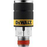 DEWALT 3/8 INCH X 3/8 INCH MNPT AUTOMOTIVE T SERIES COUPLER DDXCM0360235 at Pollardwater