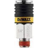DEWALT 1/4 INCH X 1/4 INCH MNPT UNIVERSAL U SERIES 3 IN 1 COUPLER DDXCM0360241 at Pollardwater