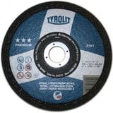 TYROLIT Type 1 4-1/2 in x .040 x 7/8 in Premium Super-Thin Cutoff Wheel D41769 at Pollardwater