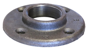 1 in. 150# Black Malleable Iron Floor Flange