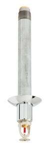 1 in. 155F 5.6K Pendent and Standard Response Sprinkler Head in Chrome Plated