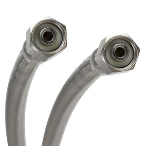 1/4 x 120 in. Braided Stainless Ice Maker Flexible Water Connector