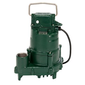 115V 1/2 HP 10 Amp Manual Effluent Pump