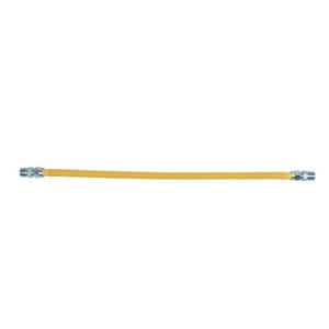 1/2 in. MIP 24 in. Gas Appliance Connector in Yellow