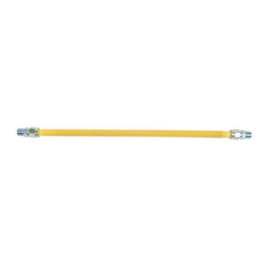 1/2 in. MIP 24 in. Gas Appliance Connector in Yellow
