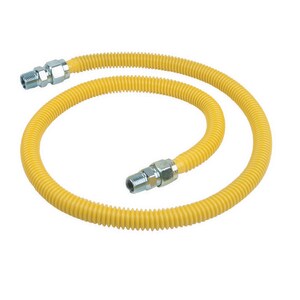 1/2 in. MIP 48 in. Gas Appliance Connector in Yellow