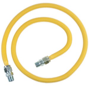 1/2 in. MIP 60 in. Gas Appliance Connector in Yellow