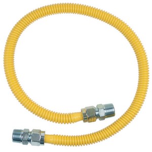 3/4 in. MIP 36 in. Gas Appliance Connector in Yellow