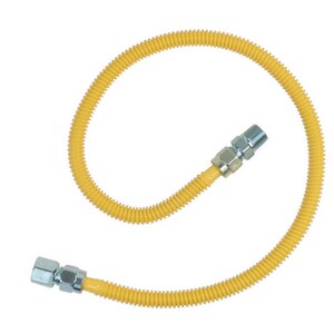1/2 in. FIP x MIP 36 in. Gas Appliance Connector in Yellow