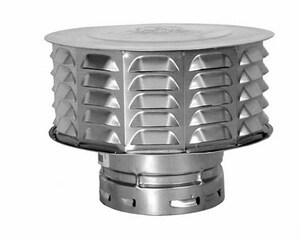6 in. Type B Gas Vent Highwind Cap