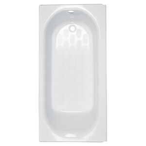 60 in. x 30 in. Soaker Alcove Bathtub with Right Drain in White