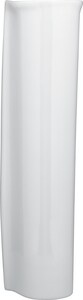 6-11/16 x 6-7/8 in. Pedestal Sink Base in White