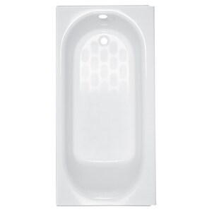 60 in. x 30 in. Soaker Alcove Bathtub with Right Drain in White