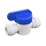 John Guest Speedfit® 3/8 in. Plastic 150 psi OD Tube Shut Off Valve JPPSV041212W at Pollardwater