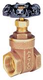 Matco-Norca 514T 1 in. Brass Full Port FNPT Gate Valve M514T05 at Pollardwater