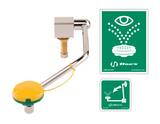 Haws® Axion® Safety Station with Eyewash in Chrome H7610 at Pollardwater