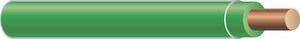 14 ga Thin Solid Copper Wire in Green