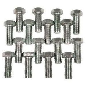 7/8 in.-9 x 2.5 in. Zinc Plated Carbon Steel Bolt Pack