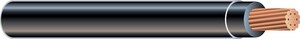 14 ga Thin Stranded Copper in Black