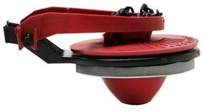 2 in. Plastic Flapper in Red