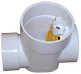 Mainline Backflow Products Adapt A Valve 4 In Pvc Hub Backwater Valve Ml 4xp Ferguson