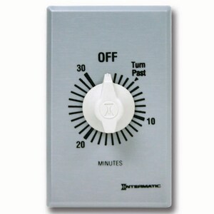 125V Plastic and Metal 30 min. Spring Timer