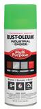 Rust-oleum Metal and Plastic Spray Paint in Fluorescent Green R1632830