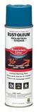 Rust-Oleum® Industrial Choice™ Precision Line® M1800 System 17 oz. Marking Spray Water Based in Caution Blue R203031 at Pollardwater