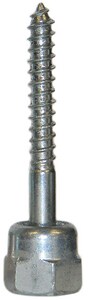 3 x 1/2 in. Electroplated Zinc Wood Vertical Threaded Rod Hanger