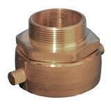 Dixon Valve & Coupling 2-1/2 in. FNST x 2-1/2 in. MNPT Brass Swivel Adapter Pin Lug DSM250F at Pollardwater