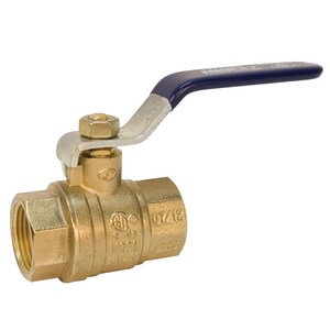 1-1/4 in. Forged Brass Full Port Threaded 600# Ball Valve