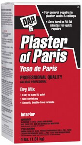 4 lb. Plaster of Paris in White