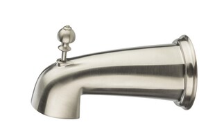 Diverter Tub Spout in Brushed Nickel