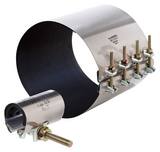 Powerseal Pipeline Products 3151 Series 2 in. Stainless Steel Repair Clamp P3151W2386PS at Pollardwater