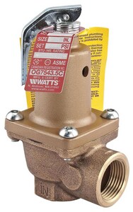 3/4 in. Bronze FNPT 150# 250 Relief Valve
