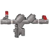 Zurn Wilkins Model 975XLST 1/2 in Bronze FPT Reduced Pressure Principle Assembly with Quarter-Turn Ball Valves W975XLSTD at Pollardwater