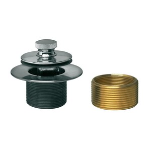 Brass Lift & Turn Drain in Chrome