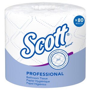 4-1/10 in. 2-Ply Standard Roll Bath Tissue (Case of 80)
