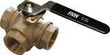 FNW® Figure 465 1/4 in. Brass L-Port FPT 400# Ball Valve FNW465B at Pollardwater
