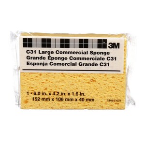 4-1/4 x 1-5/8 x 6 in. C-31 Commercial Sponge