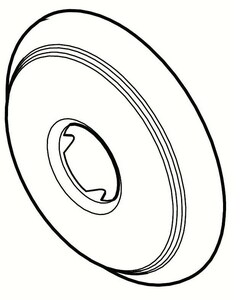 2-81/100 in. Metal Shower Arm and Flange in PVD Brushed Nickel