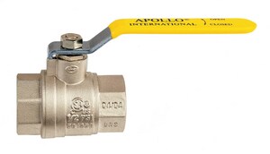 2 in. Forged Brass Full Port NPT 600# Ball Valve