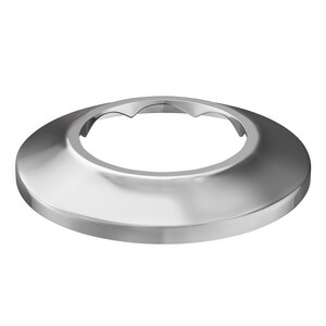 1-1/2 in. Metal Shallow Box Escutcheon in Chrome