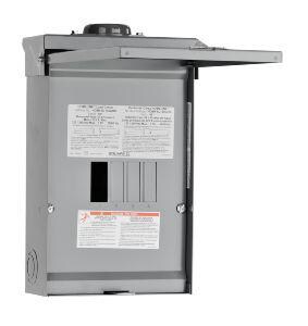 125A Outdoor Main Lug Load Center with Ground Bar